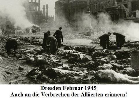 Dresden – vor 80 Jahren auch 100 000 Flüchtlinge bombardiert