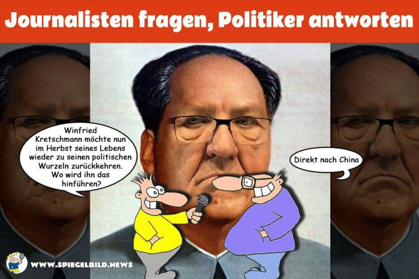 Die unheimliche Mao-Verehrung des grünen Landesvaters Winfried Kretschmann