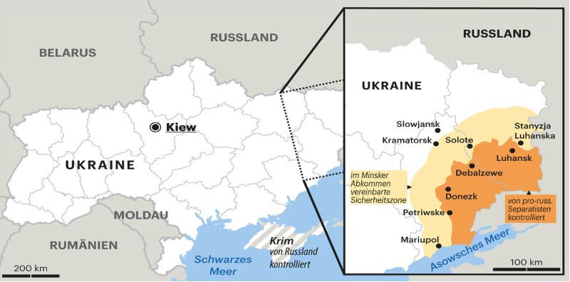 Konflikt Russland/Ukraine: Ein Verlierer steht fest. Wladimir Putin!