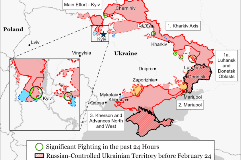Wird Mariupol nur von den Russen zerstört?
