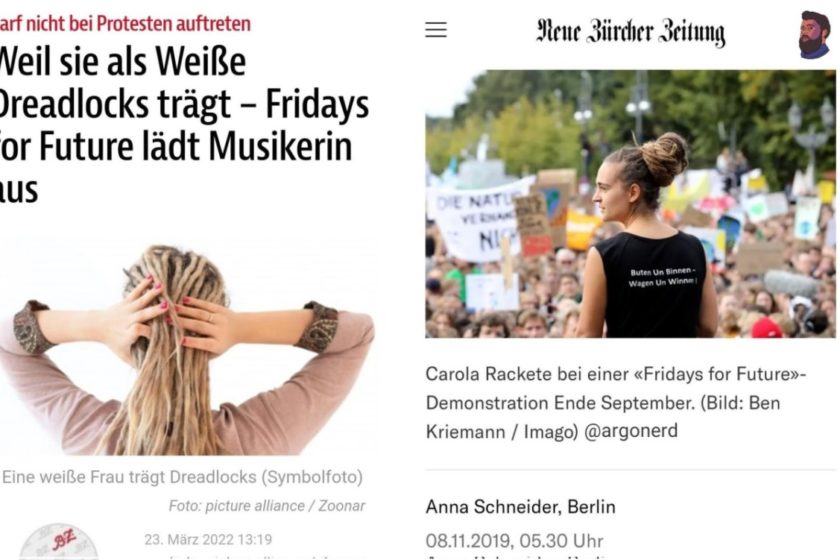 Buchstäblich an den Haaren herbeigezogen: Rastafrau wegen Frisur von FFF ausgeschlossen