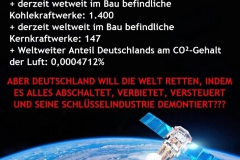 Eine Klimakrise gibt es nicht und wird es auch nie geben