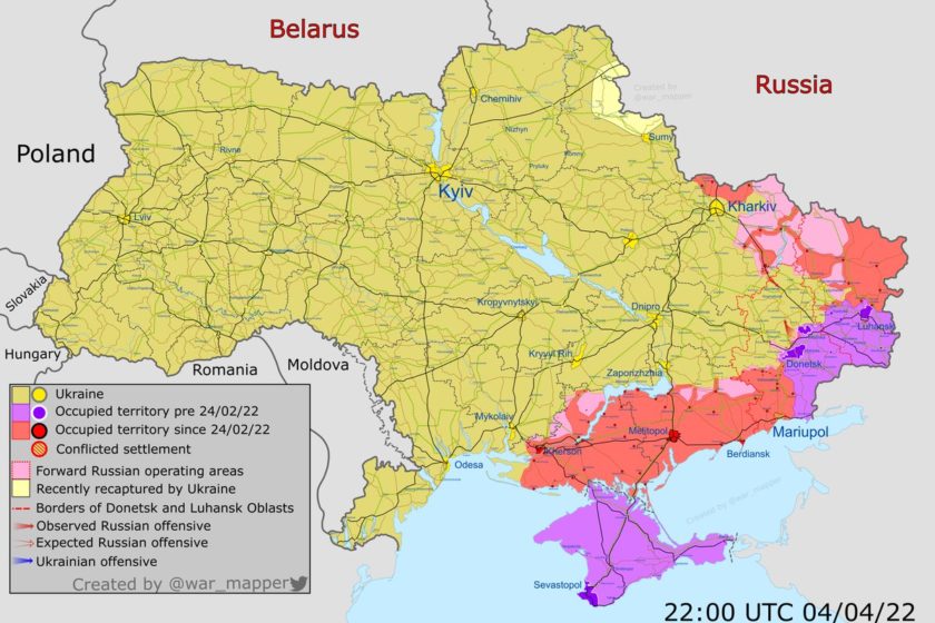 Mariupol und Bucha, 2022 und 1945