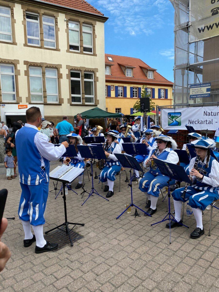 Eröffnung des Naturparkmarkts in Meckesheim