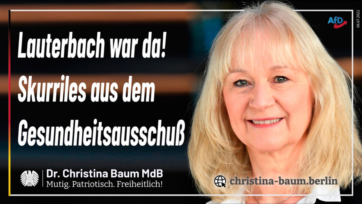 Hurra, Lauterbach war da – Skurrile Geschichten aus dem Gesundheitsausschuss