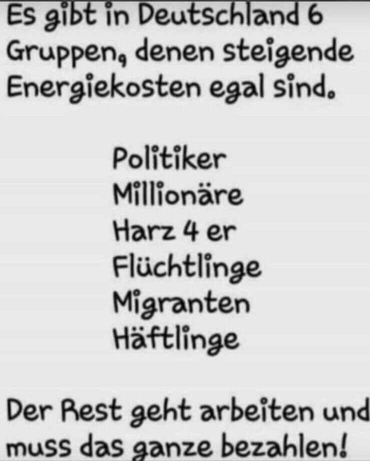 Vernichtung unserer Energieversorgung ohne rationale Gründe